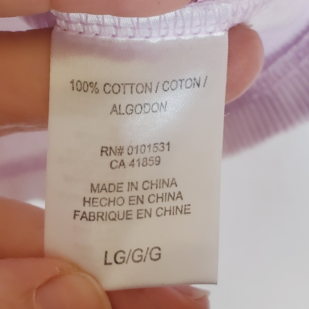 1339 * Coca Cola Orange Fanta Graphic Crop Tank Purple Size L - Picture 4 of 8